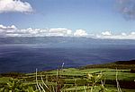 Blick von den H&auml;ngen des Pico nach Sao Jorge