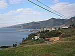 Blick zur&uuml;ck &uuml;ber Canical nach Funchal
